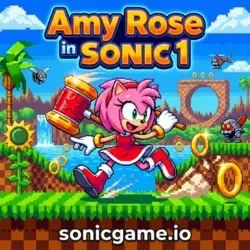 Amy Rose in Sonic 1