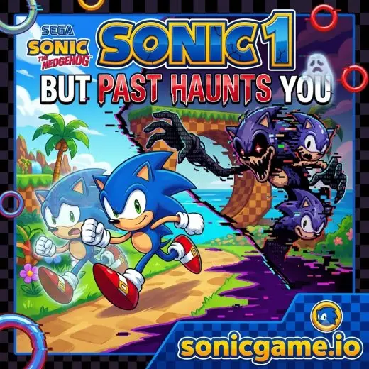 Sonic 1 But Past Haunts You