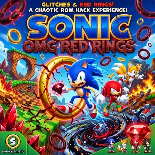 Sonic OMG Red Rings